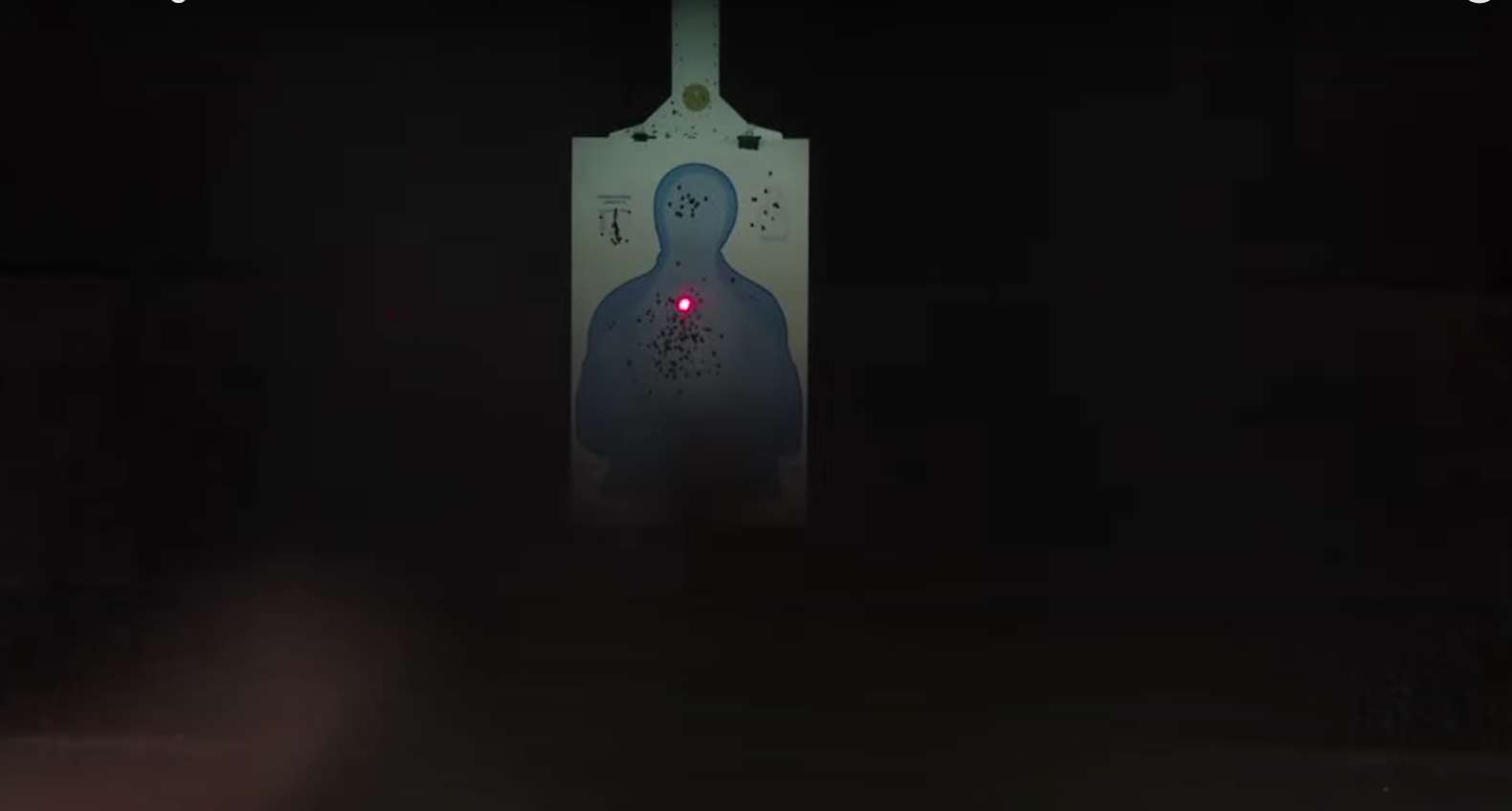 Red dot sight in action