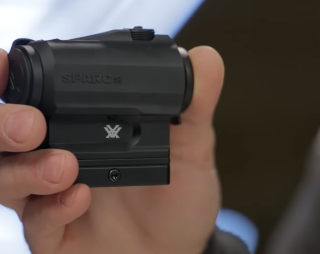 a hand holding sparc ar vortex