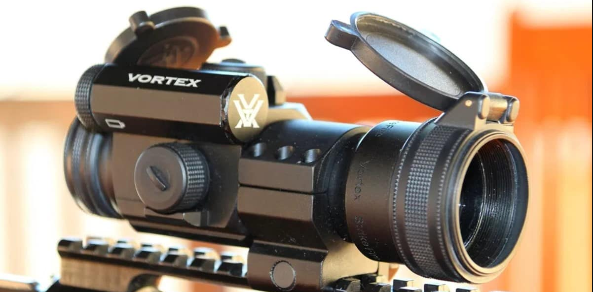 the Vortex Strikefire 2 red dot scope