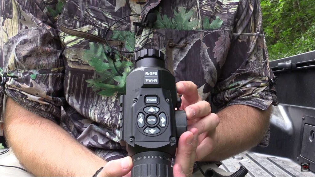 Close up of atn thor hd 384